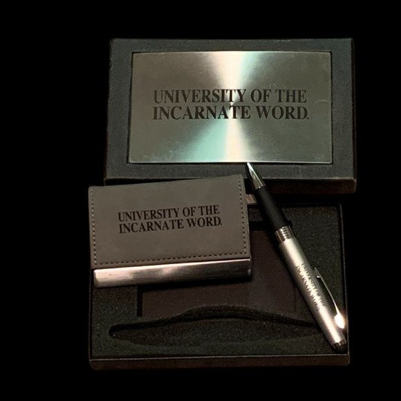 PR: 🟫 UIW Business Card Holder and Stylus Pen - Picture 3 of 13